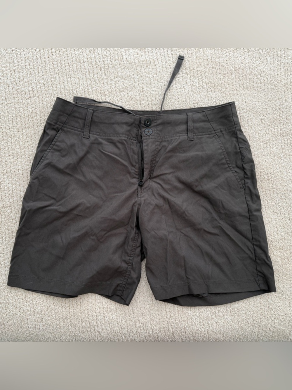 PrAna Woman’s Grey Hiking Shorts